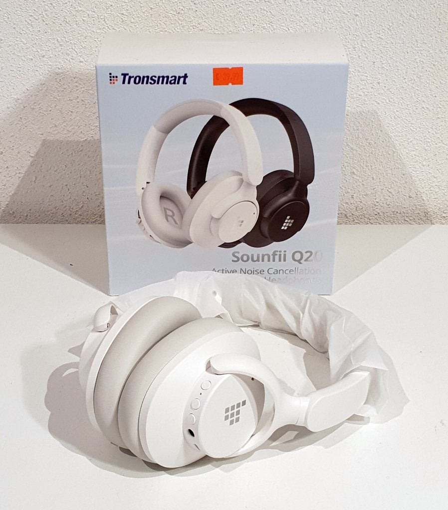 Bluetooth hoofdtelefoon met ANC - Tronsmart Sounfii Q20, Overige merken, S, Nieuw, On-ear