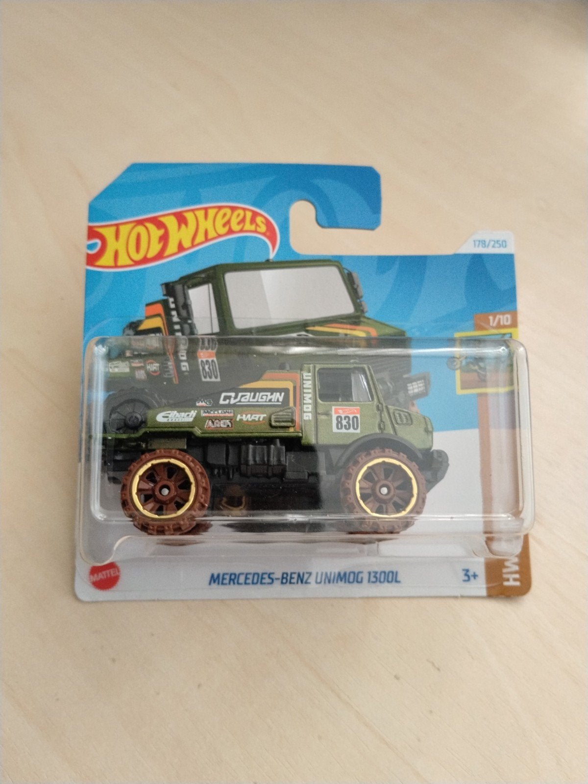 Hotwheels Mercedes Benz Unimog hot wheels, Ophalen of Verzenden, Nieuw, Auto