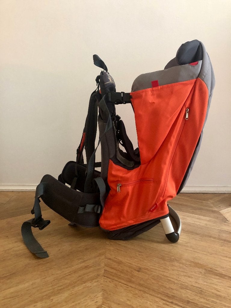 Kinderdrager Phil&Teds Escape zo goed als nieuw, Zo goed als nieuw, Rug, Draagzak, Ophalen