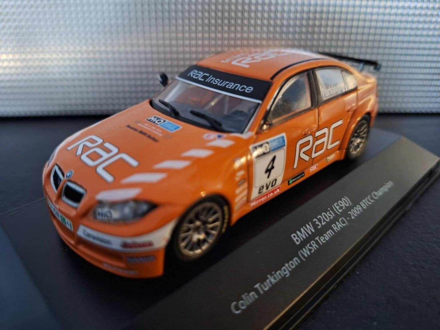 BMW 320SI E90 #4 Champion 2009  Schaal 1:43, Overige merken, Atlas, Auto, Atlas