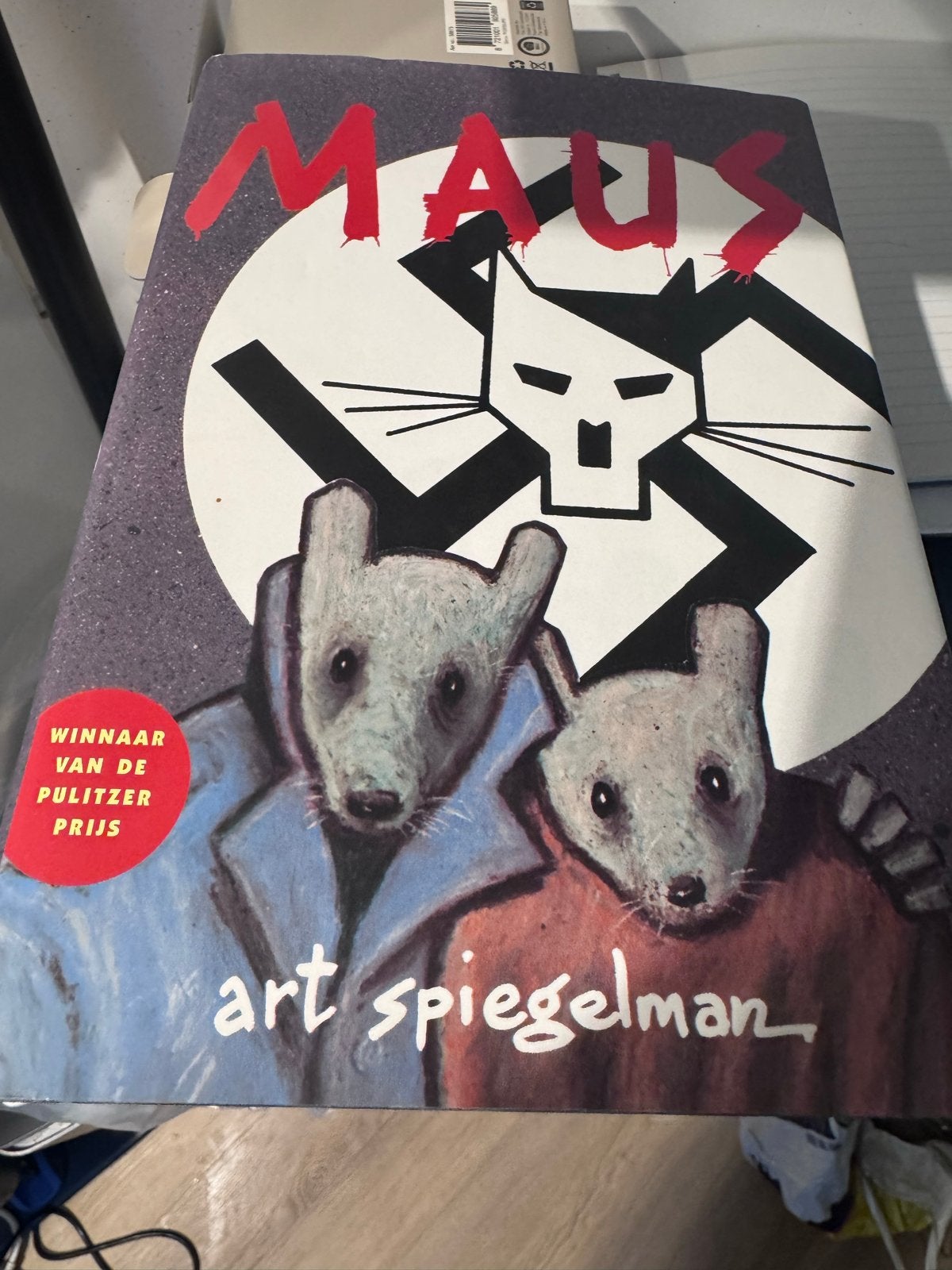 Maus - Art Spiegelman (Winnaar Pulitzer Prijs) NL, Boeken, Ophalen of Verzenden, Gelezen, Wereld overig