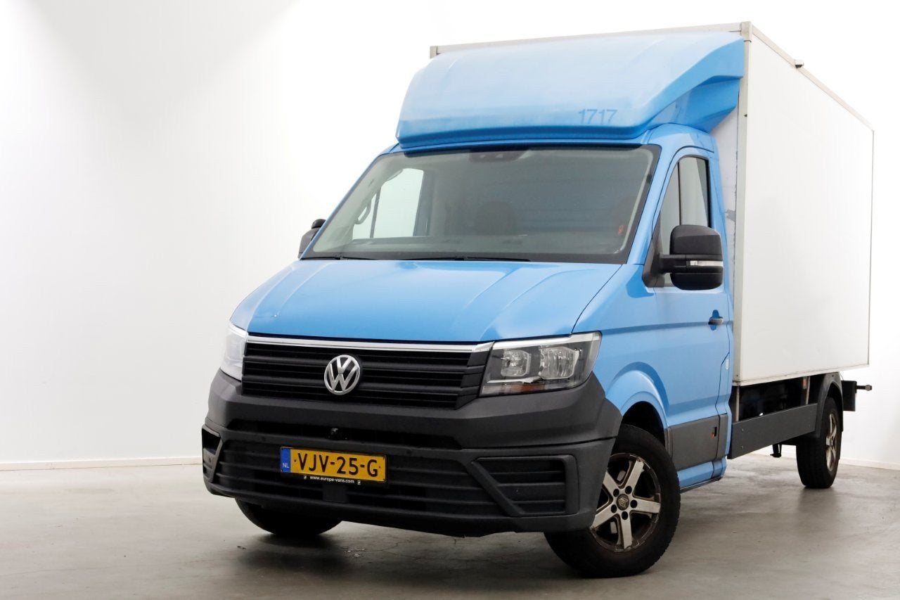 Volkswagen Crafter 35 2.0 TDI E6 Bakwagen met achterdeuren 2, Auto's, Voorwielaandrijving, Dealer onderhouden, Gebruikt, 4 cilinders