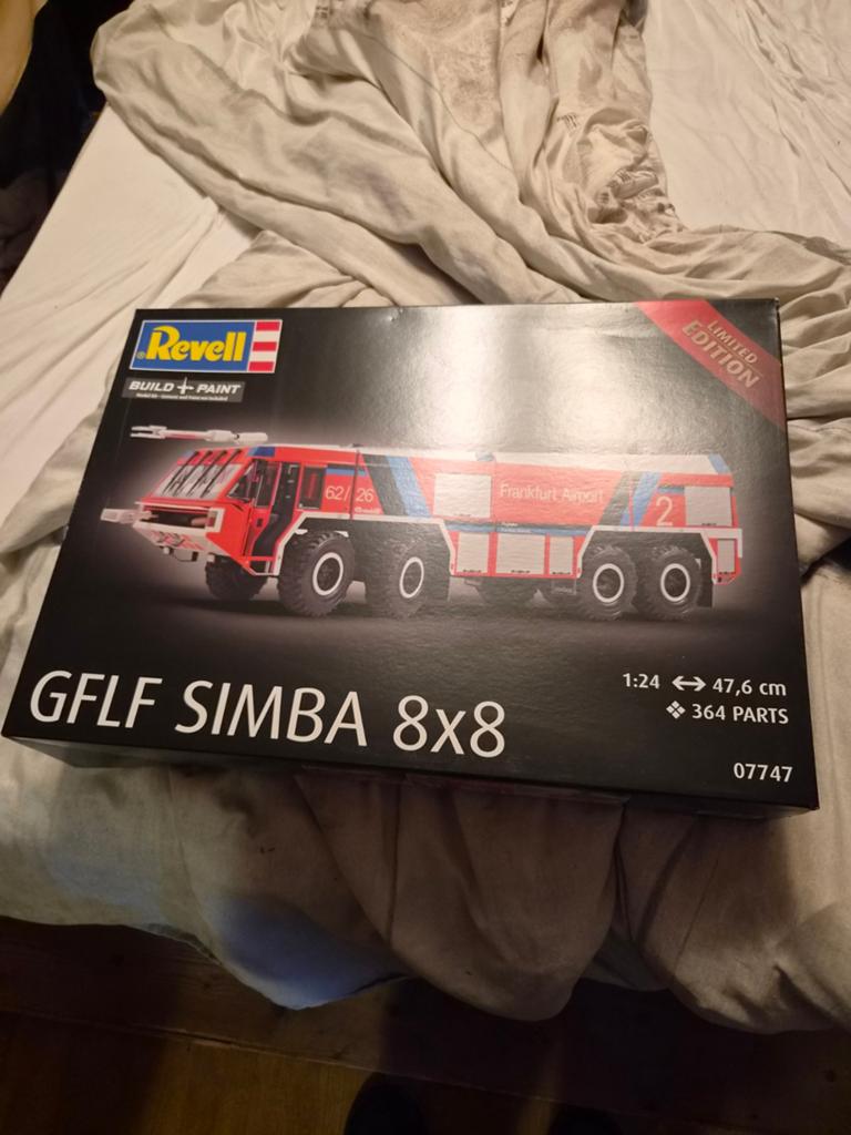 Revell GFLF SIMBA 8x8 Limited Edition Modelbouw Truck, Revell, Groter dan 1:32, Nieuw, Ophalen of Verzenden