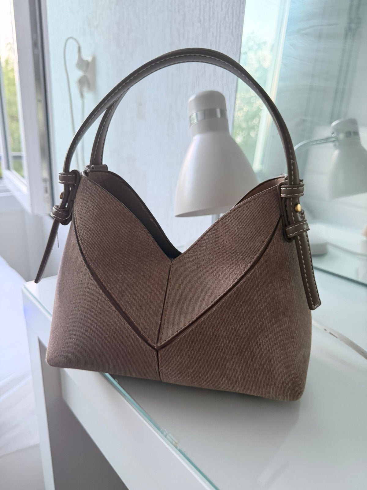 Zara tas, Ophalen of Verzenden, Zo goed als nieuw, Bruin, Handtas