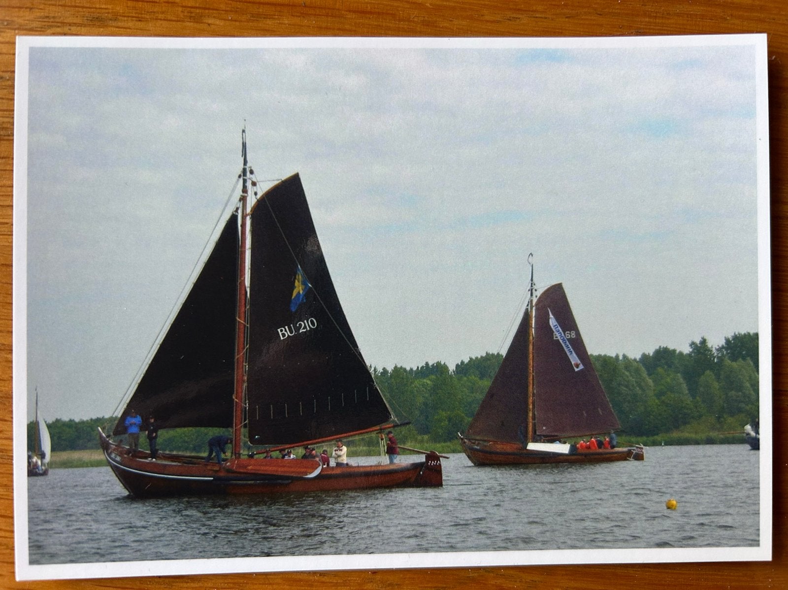 Ansichtkaart: Bunschoter Botter BU 210 - Historische Schepen, Verzamelen, Ophalen of Verzenden, 1980 tot heden, Ongelopen, Utrecht