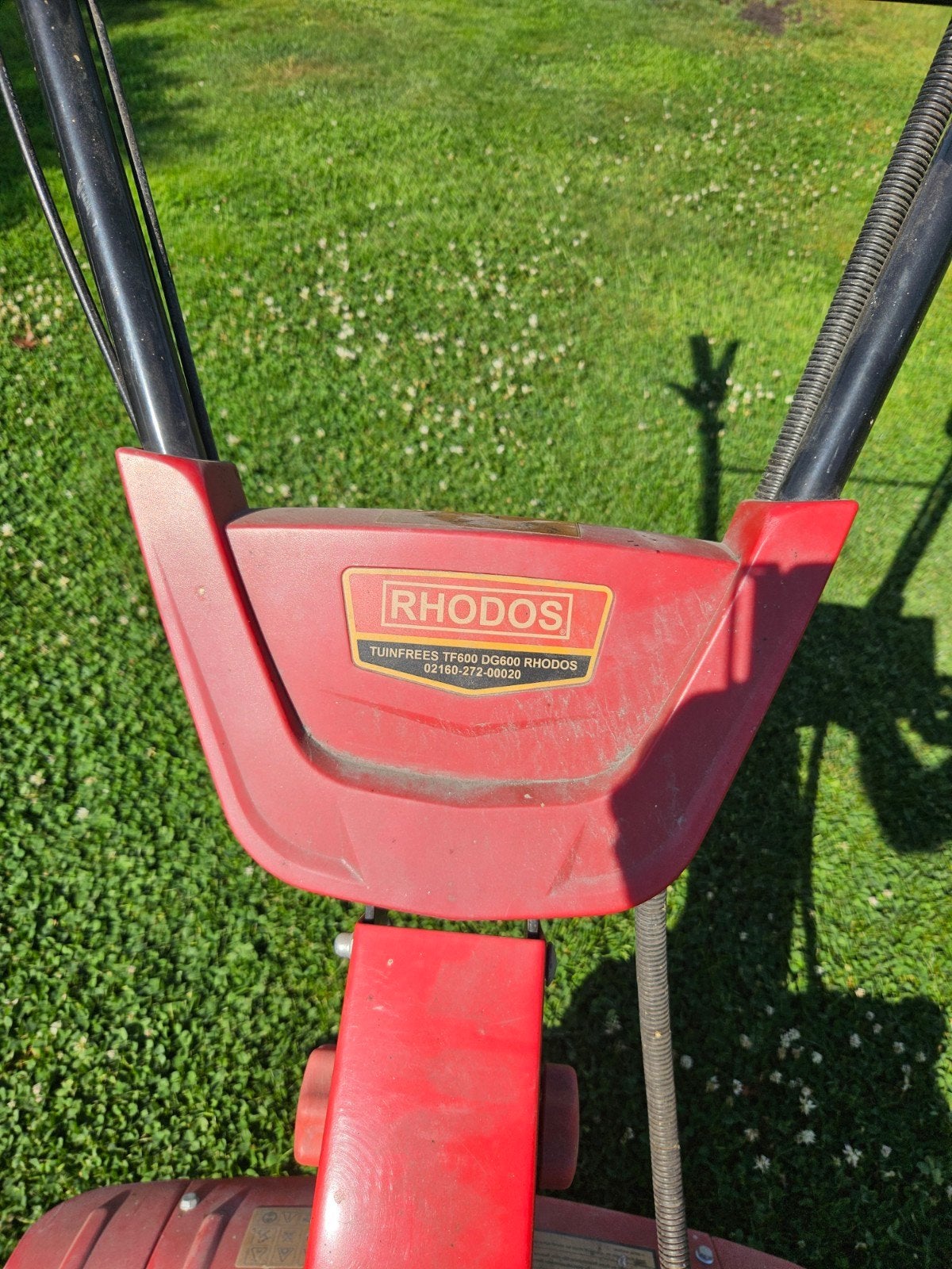 Rhodos Tuinfrees Benzine TF600 DG600 - Inclusief boekjes, Tuin en Terras, Ophalen, Gebruikt