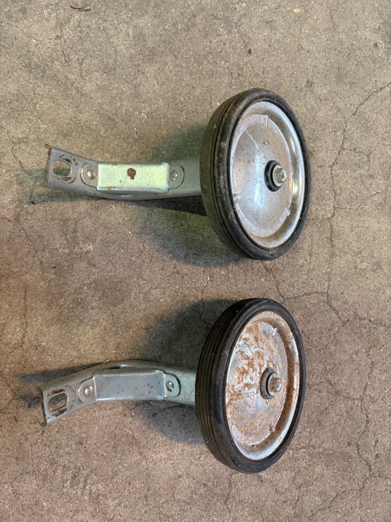 Zijwieltjes, Ophalen, Gebruikt, Minder dan 16 inch, Zijwieltjes