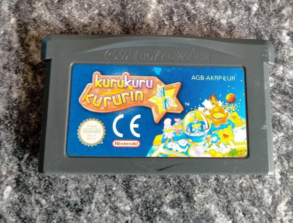 kurukuru kururin gameboy advance, 1 speler, Ophalen, Zo goed als nieuw, Vanaf 3 jaar