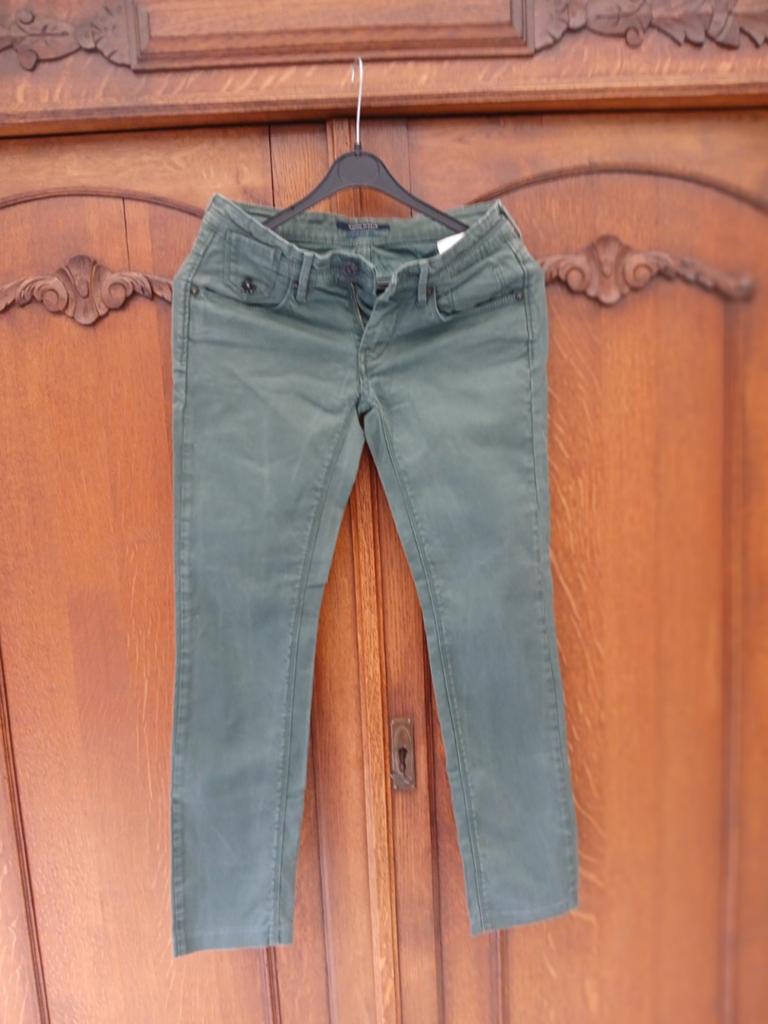 Scotch & Soda Groene Jeans Maat W25/L32 (S), Overige kleuren, Scotch & Soda, Ophalen of Verzenden, W27 (confectie 34) of kleiner