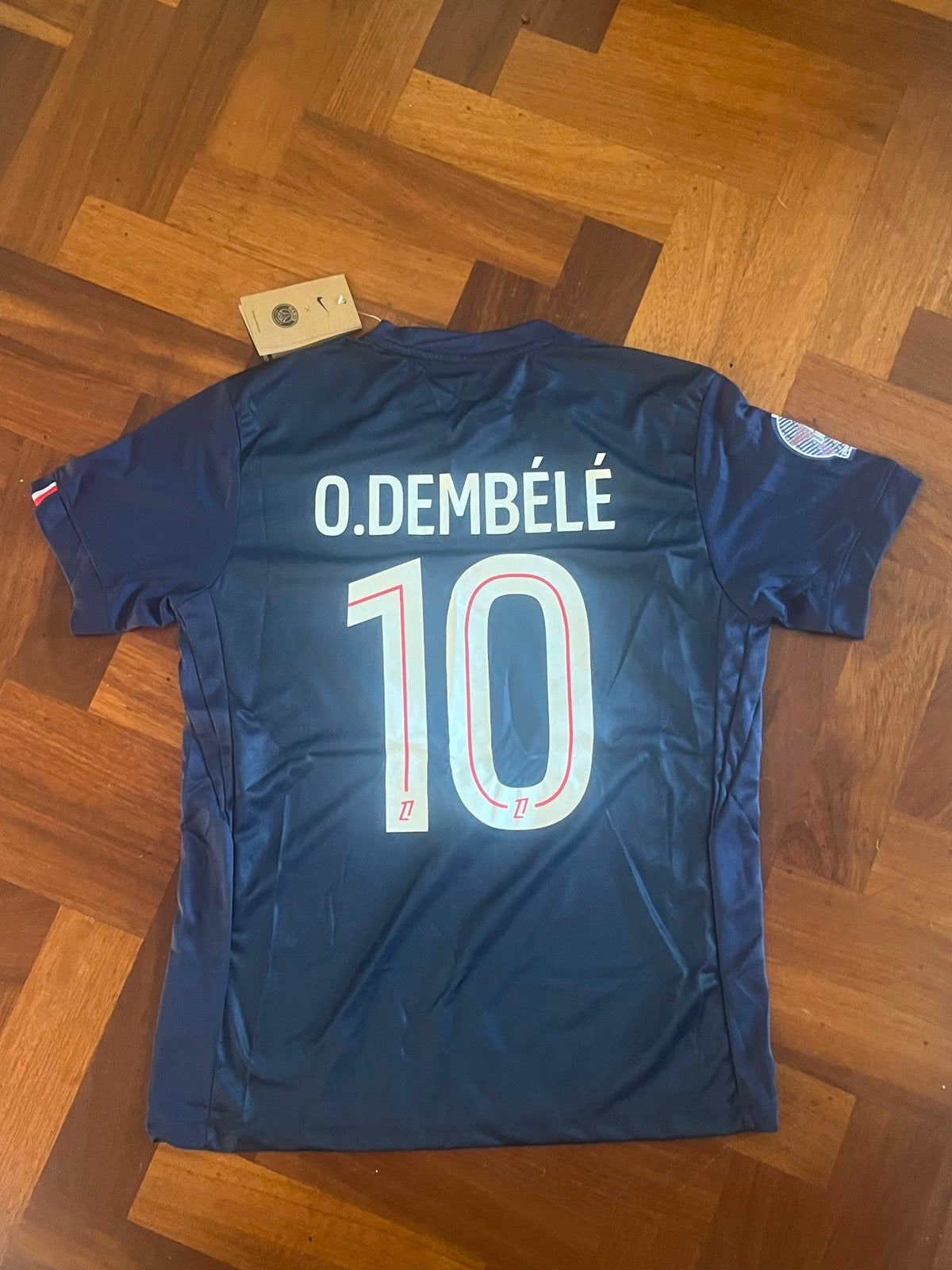 Dembélé PSG Voetbalshirt Thuis 25/26, Maat S, Ophalen of Verzenden, Nieuw, Shirt