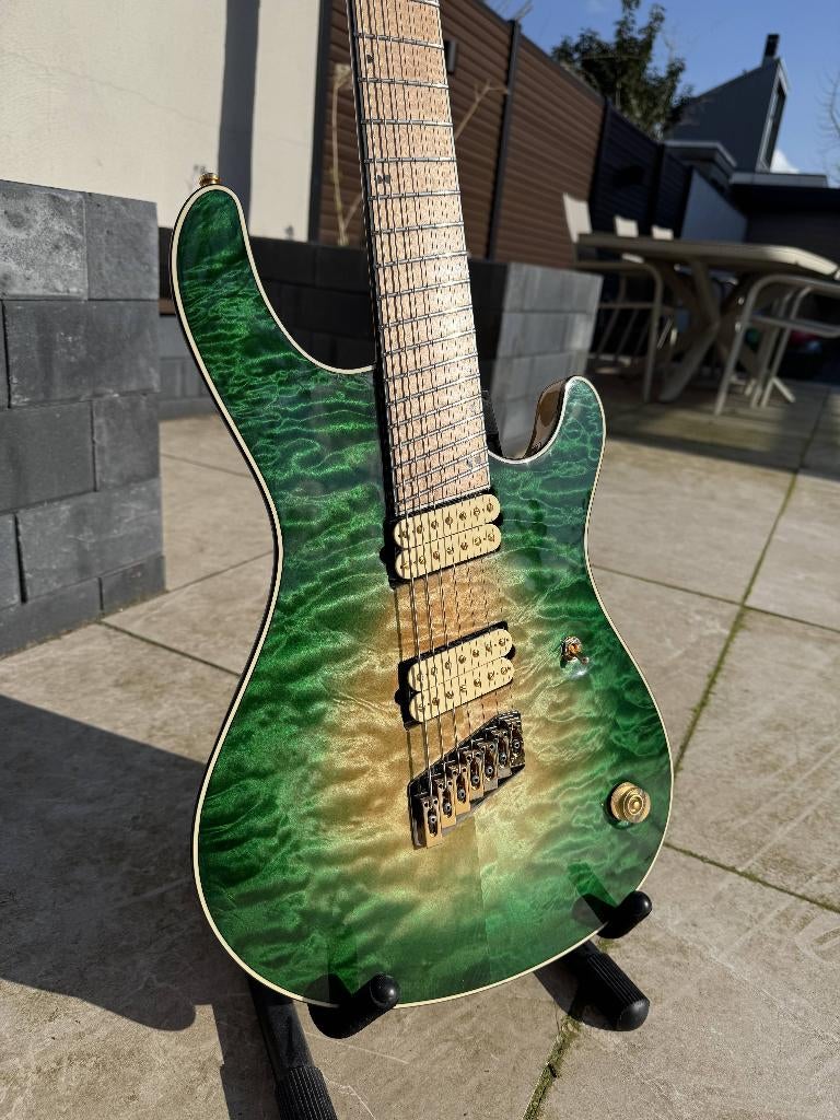 Mayones Regius 7 VF | Multiscale 7 String, Muziek en Instrumenten, Snaarinstrumenten | Gitaren | Elektrisch, Ophalen of Verzenden