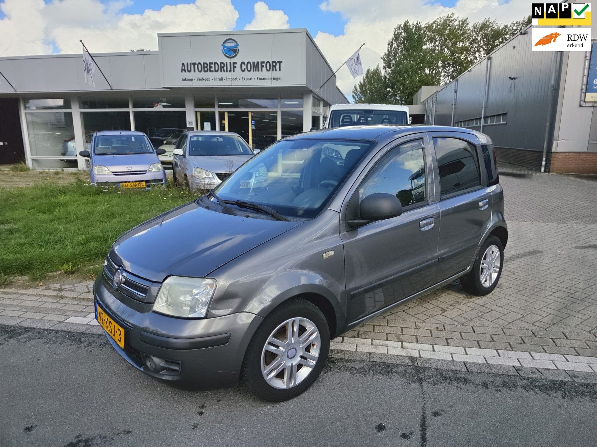 Fiat Panda 1.2 Presto. NIEUWE APK, Auto's, Voorwielaandrijving, Elektrische ramen, Stof, Gebruikt