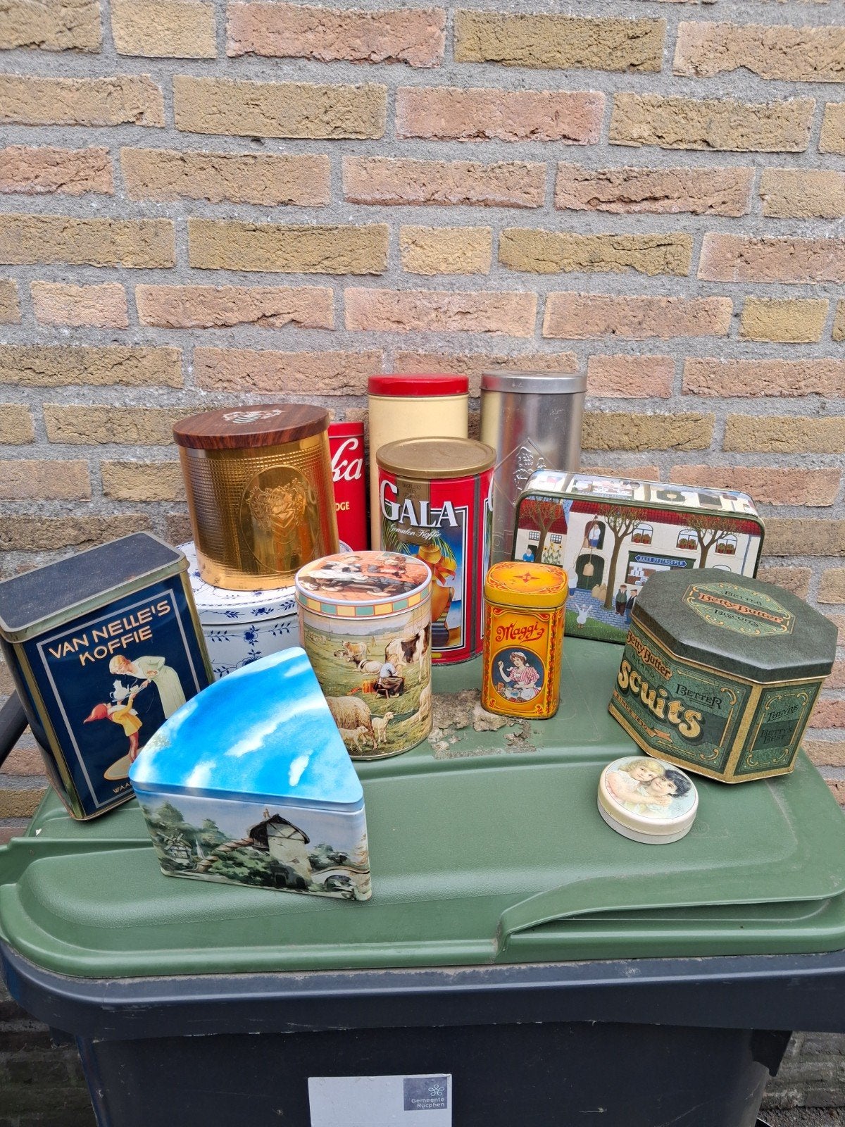 Oude blikken, Ophalen of Verzenden, Gebruikt, Overige