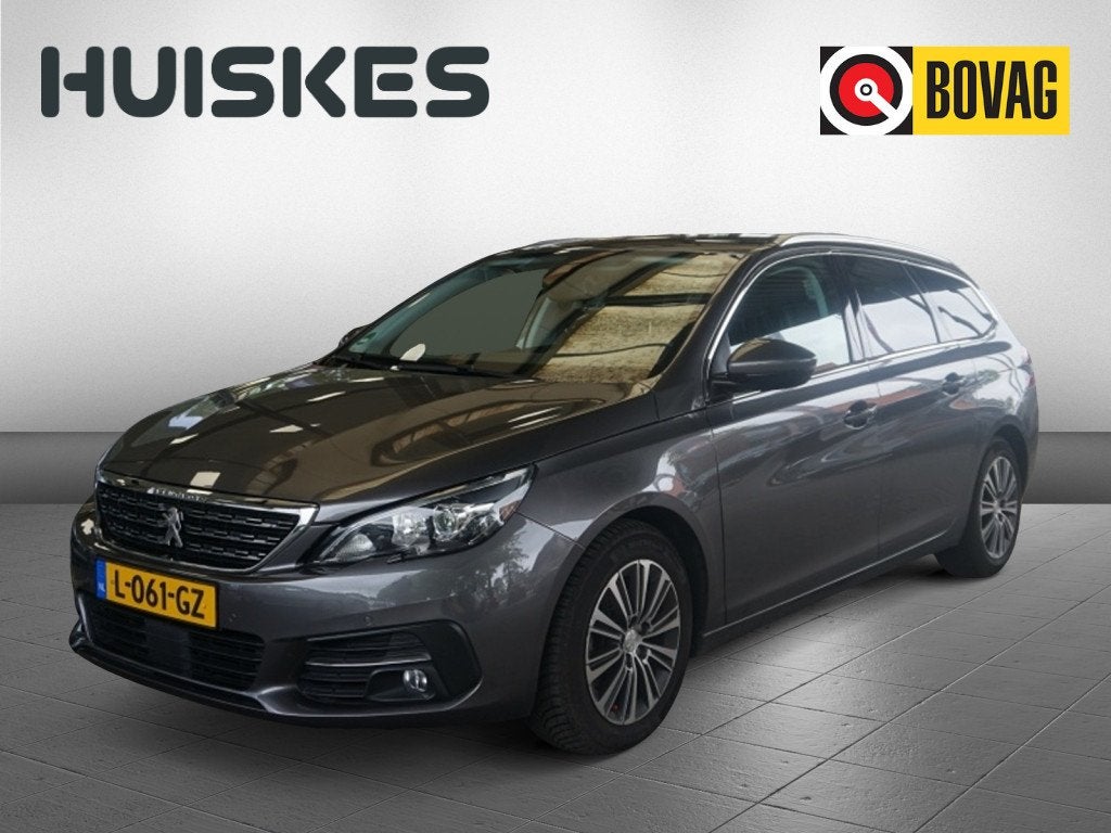 Peugeot 308 SW 1.2 PureT.Blue L. Al (bj 2021, automaat), Auto's, Stof, Gebruikt, 1199 cc, Origineel Nederlands