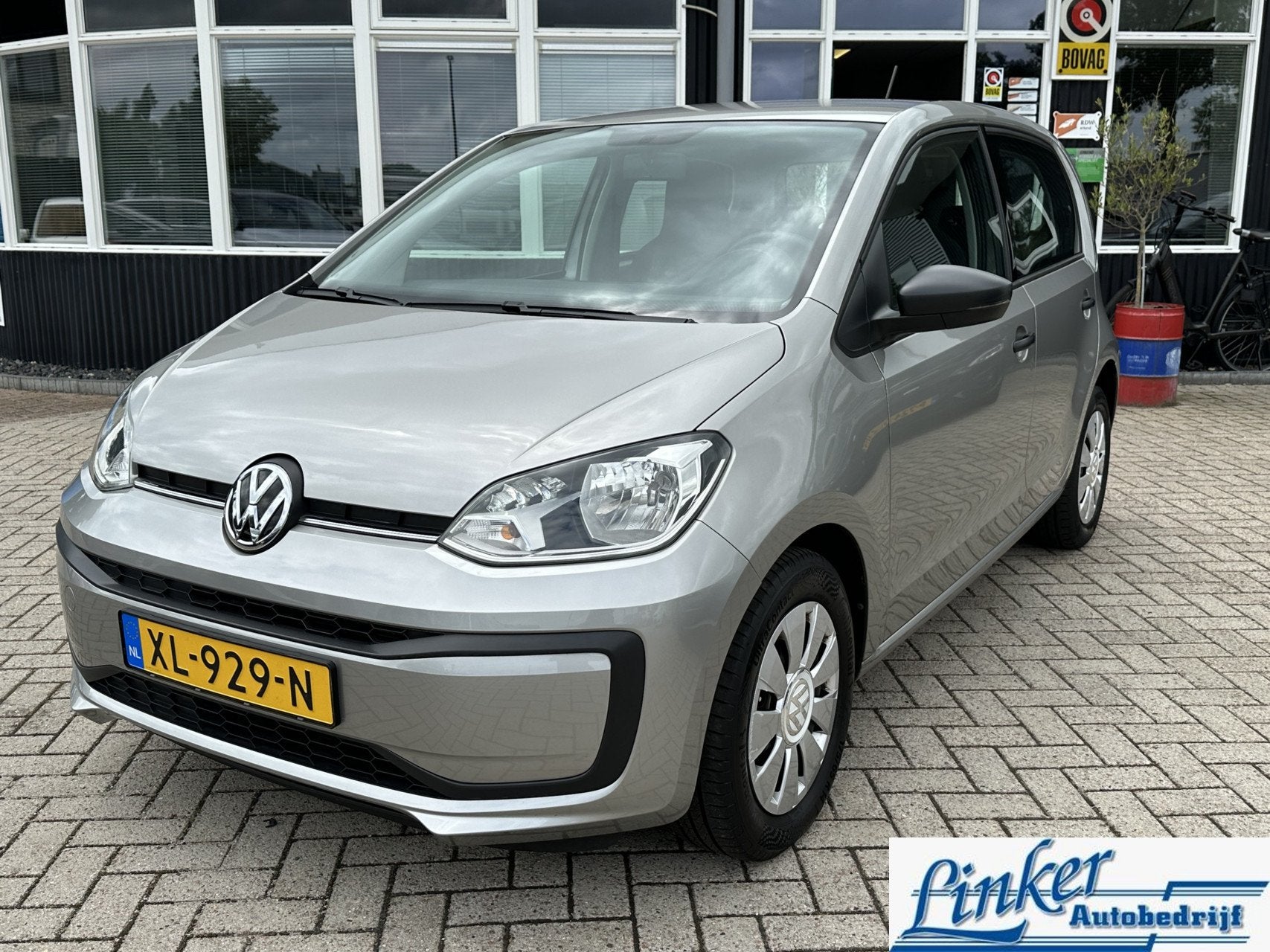Volkswagen Up! 1.0 BMT take up! - NL-AUTO AIRCO ELEKTR RAMEN, Stof, Gebruikt, Met garantie (alle), 23 km/l