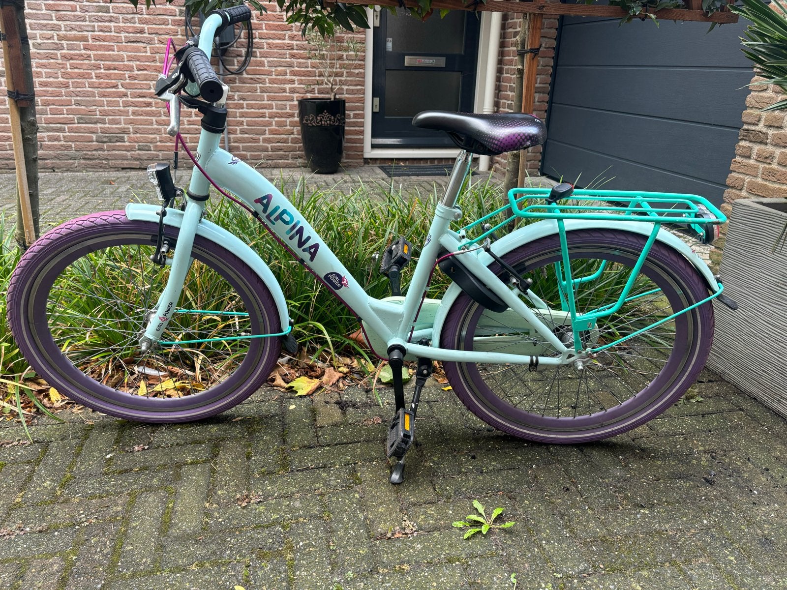 Alpina kinderfiets, 20 inch, Fietsen en Brommers, Ophalen, Gebruikt, Velgrem, 16 tot 20 inch