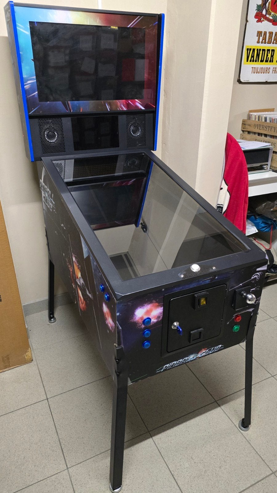 Virtuele flipperkast-Digitale pinball 42 inch. + 1500 games, Verzamelen, Ophalen, Zo goed als nieuw