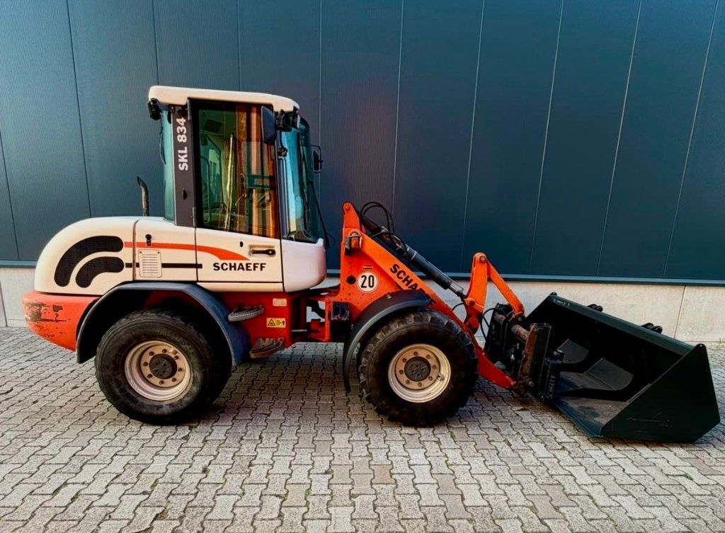 Schaeff Terex SKL834 shovel, Ophalen, Wiellader of Shovel