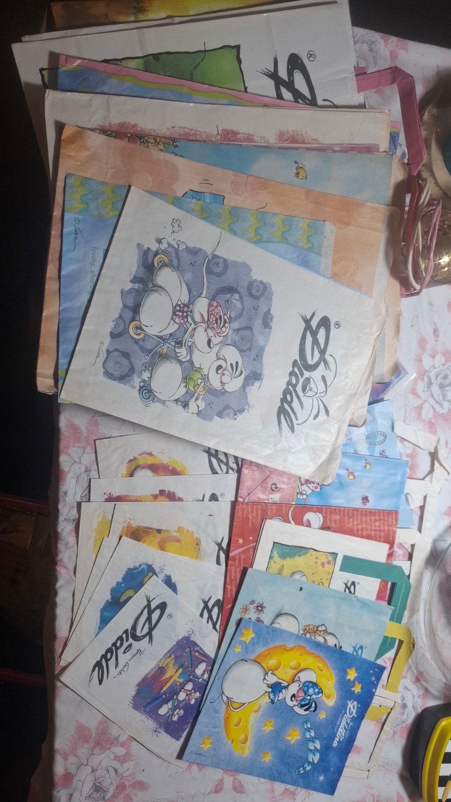 collectie Diddl blaadjes, Verzamelen, Ophalen of Verzenden, Diddl, Gebruikt, Papier, Kaart of Schrift