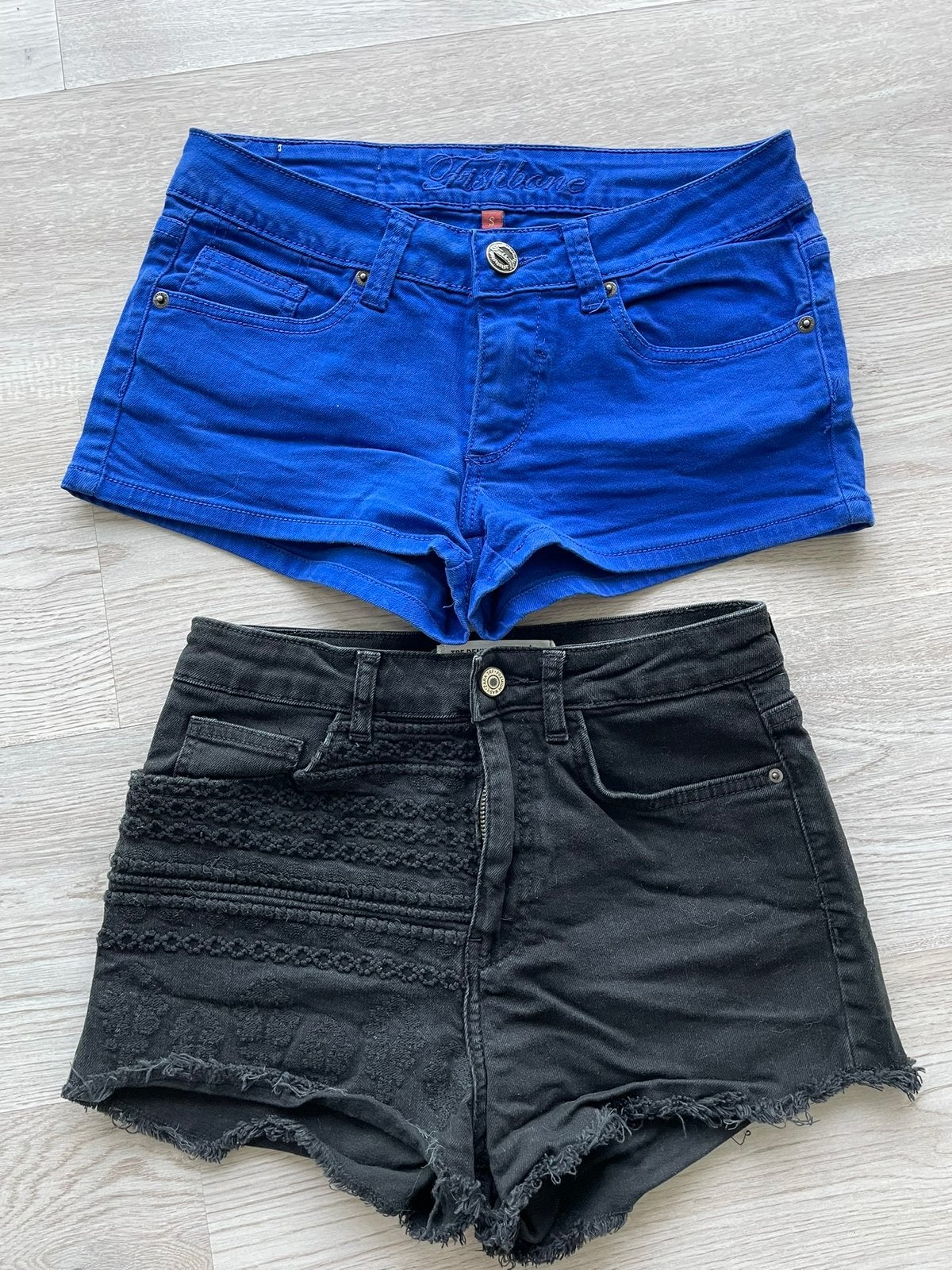 Fishbone short, Kleding | Dames, Kort, Blauw, Nieuw, Ophalen of Verzenden