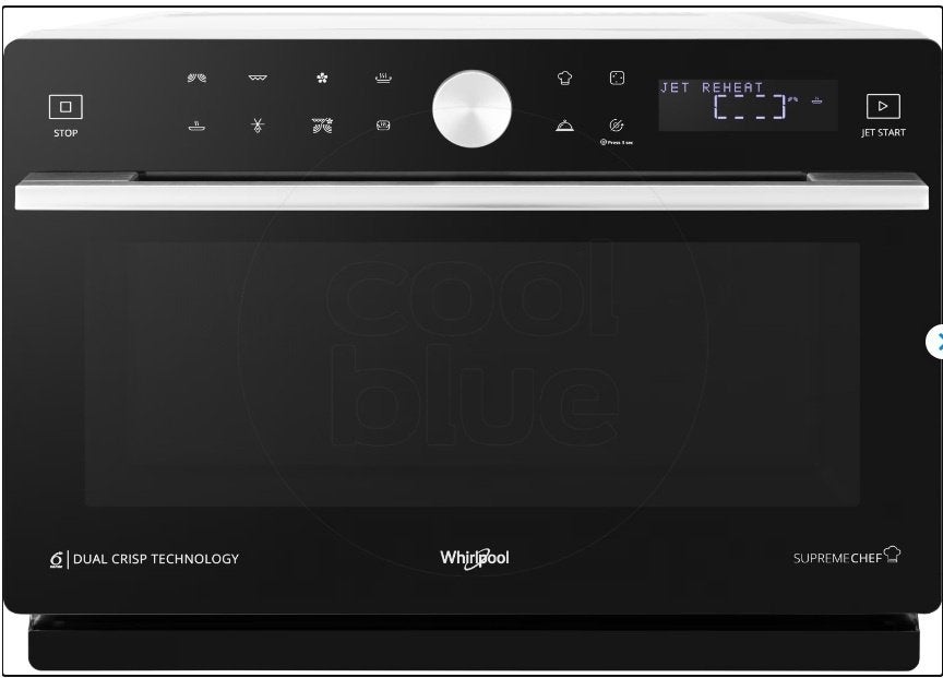Whirlpool MWSC 9133 SB Combi-Oven / Combimagnetron NIEUW, Witgoed en Apparatuur, Ophalen, Minder dan 45 cm, Whirlpool, Nieuw