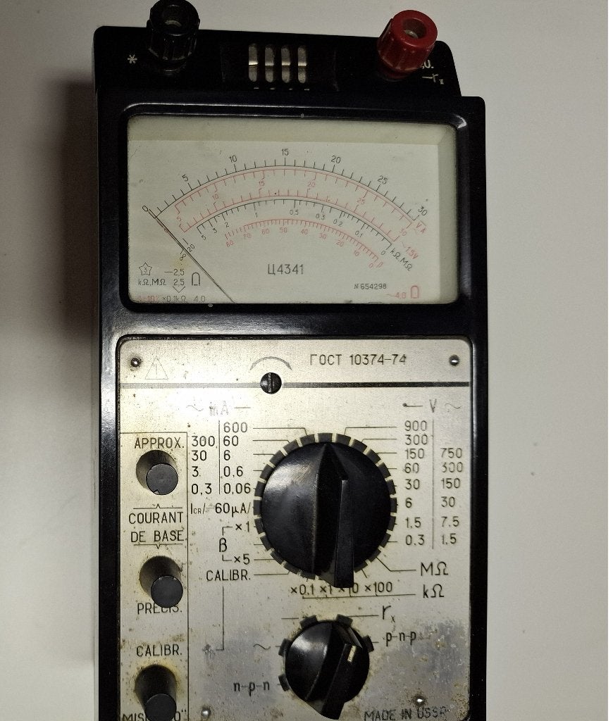 Multimeter vintage, Ophalen of Verzenden, Gebruikt, Multimeter