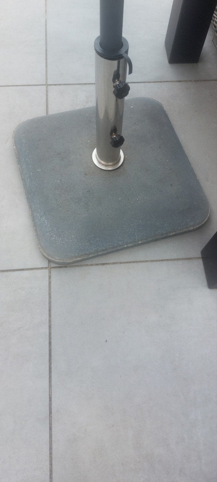 parasolvoeten gratis, Tuin en Terras, Parasols, Ophalen, Minder dan 1 meter, Parasolvoet