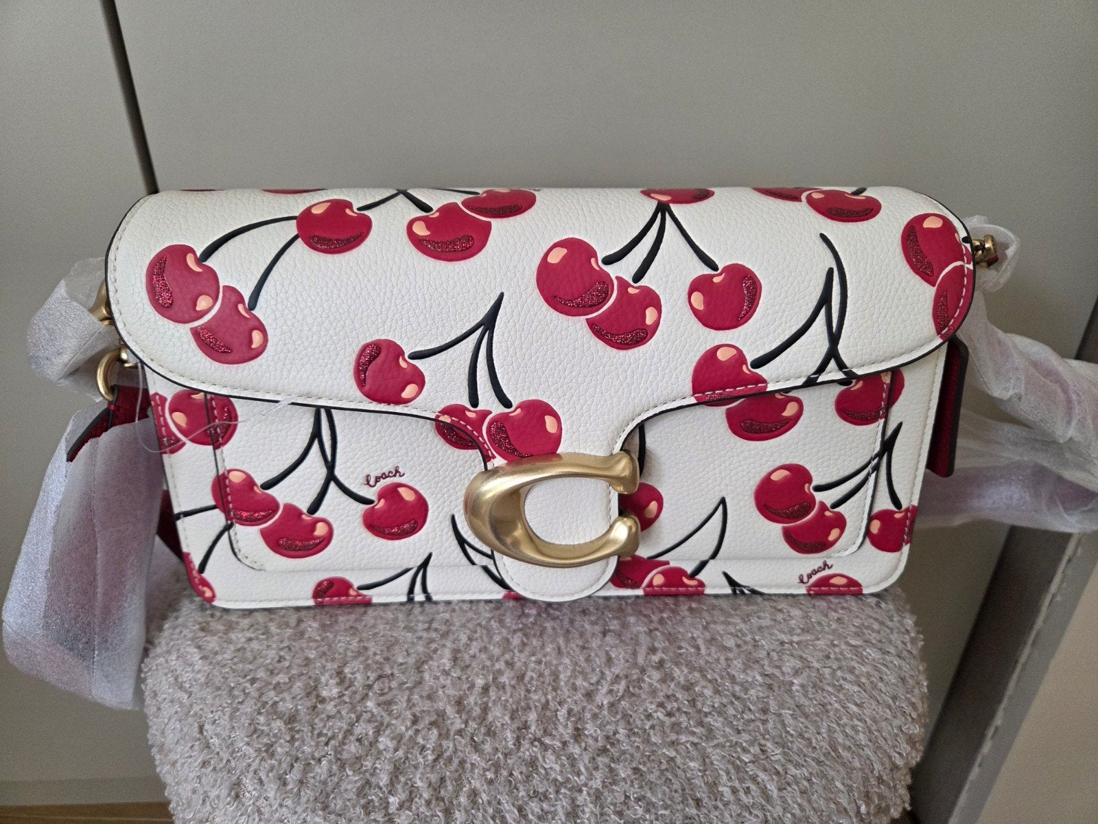 NIEUW COACH TABBY 26 TAS...cherry's...LIMITED EDITION, Ophalen, Nieuw