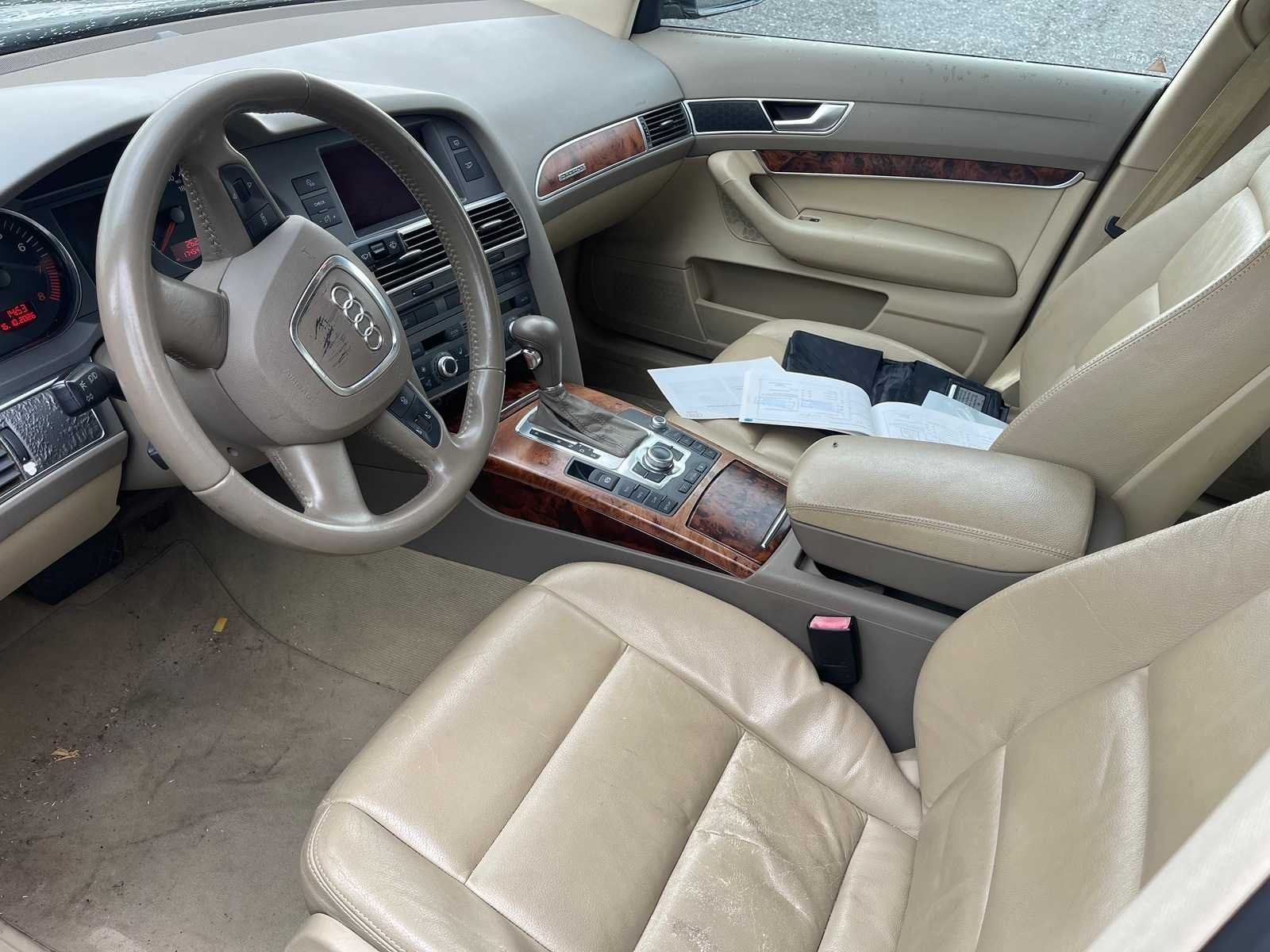 2005 - Audi - A6 Limousine - 3.2 FSi Quattro Ed AUTOMAAT- Ca, Auto's, Automaat, Gebruikt, 1655 kg, Origineel Nederlands