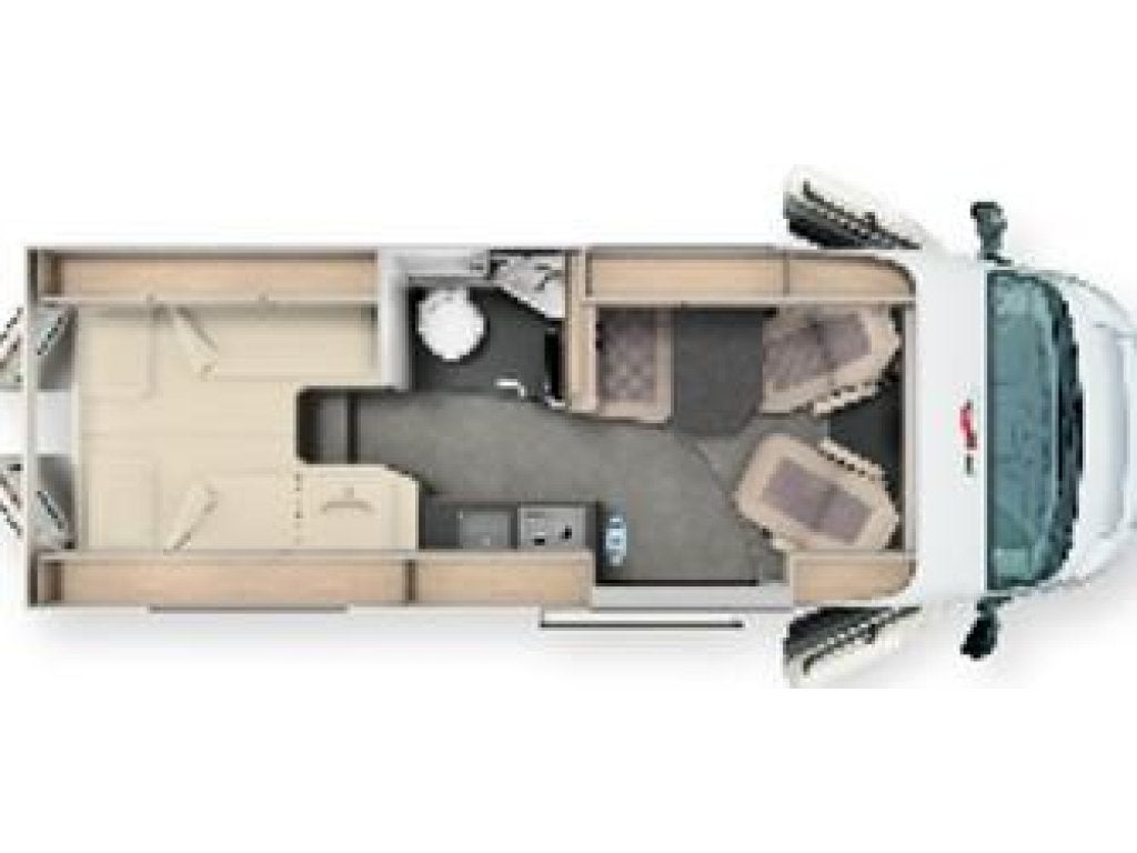 Malibu Relax 640 LE R Automaat, Lengtebedden, Caravans en Kamperen, Campers, Automaat, Buscamper of Camperbus, Malibu, Fiat