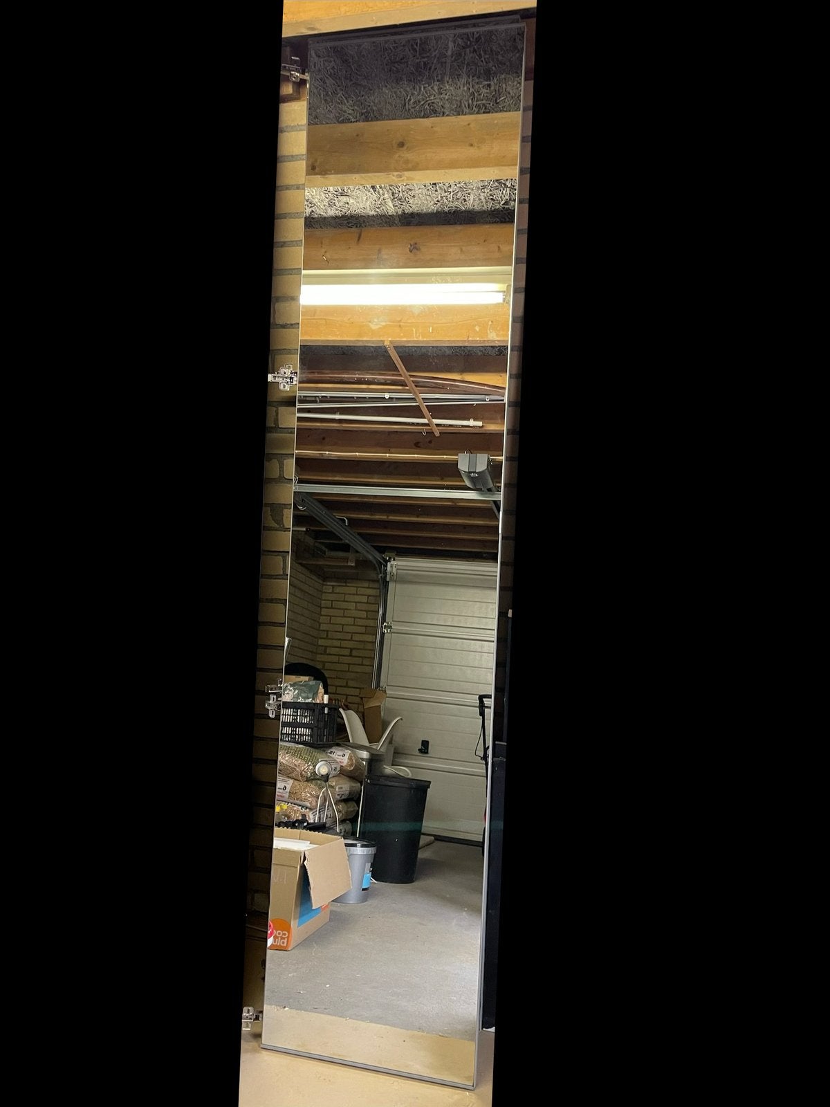 Spiegeldeur voor Pax kast 236 x 50 cm, Huis en Inrichting, Ophalen, Gebruikt, 200 cm of meer, 50 tot 100 cm