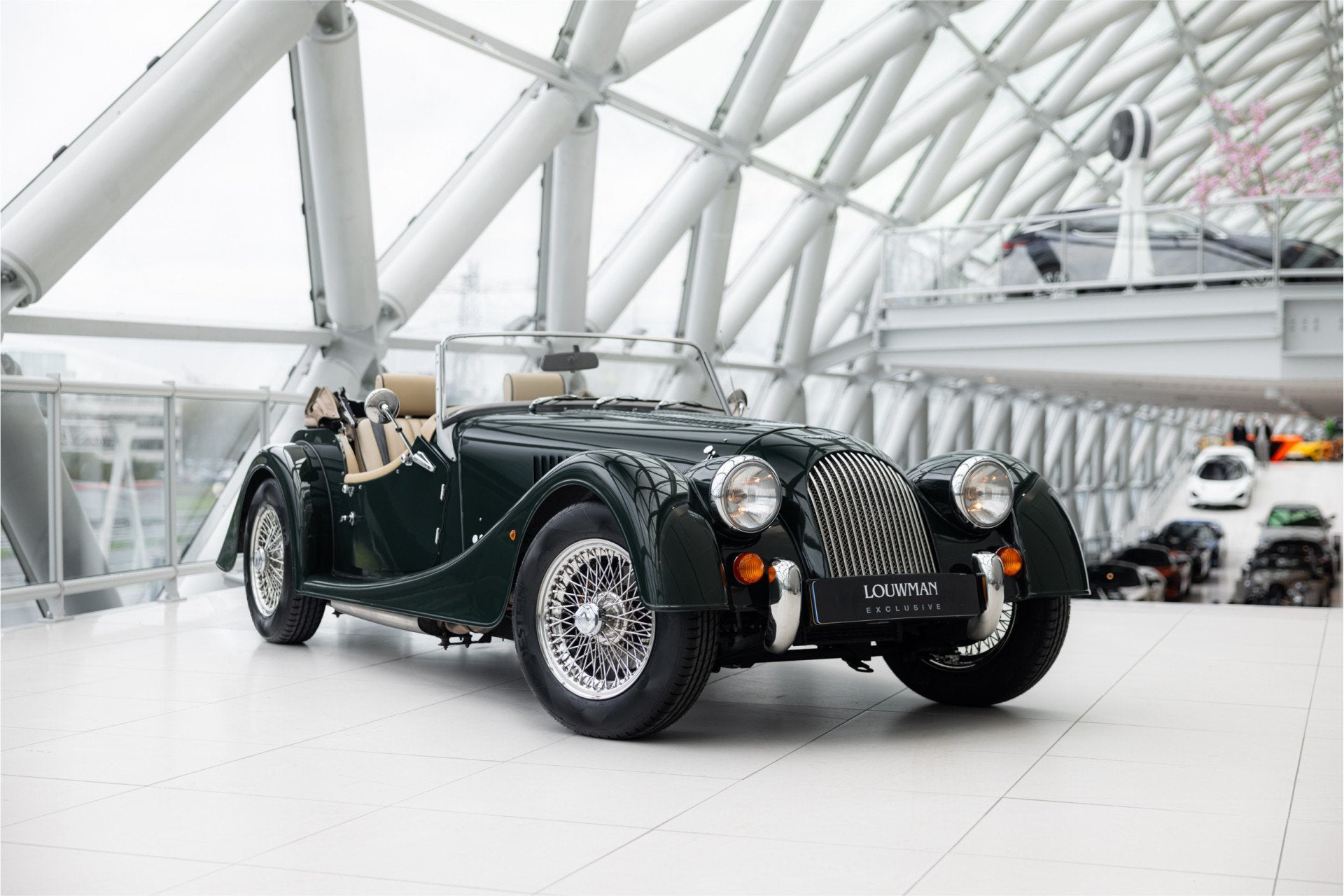 Morgan 4/4 1.6i | Bagagerek | Brooklands Green | (bj 2015)