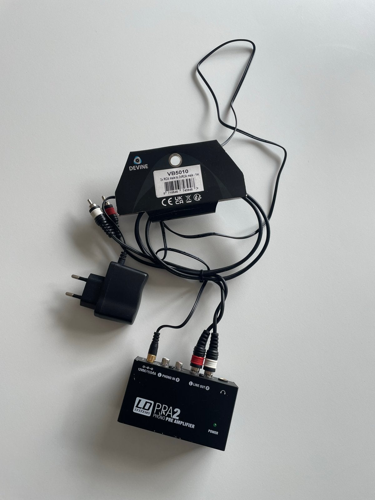 LD Systems PPA2 Phono Voorversterker, Overige merken, Nieuw, Ophalen of Verzenden, Minder dan 60 watt