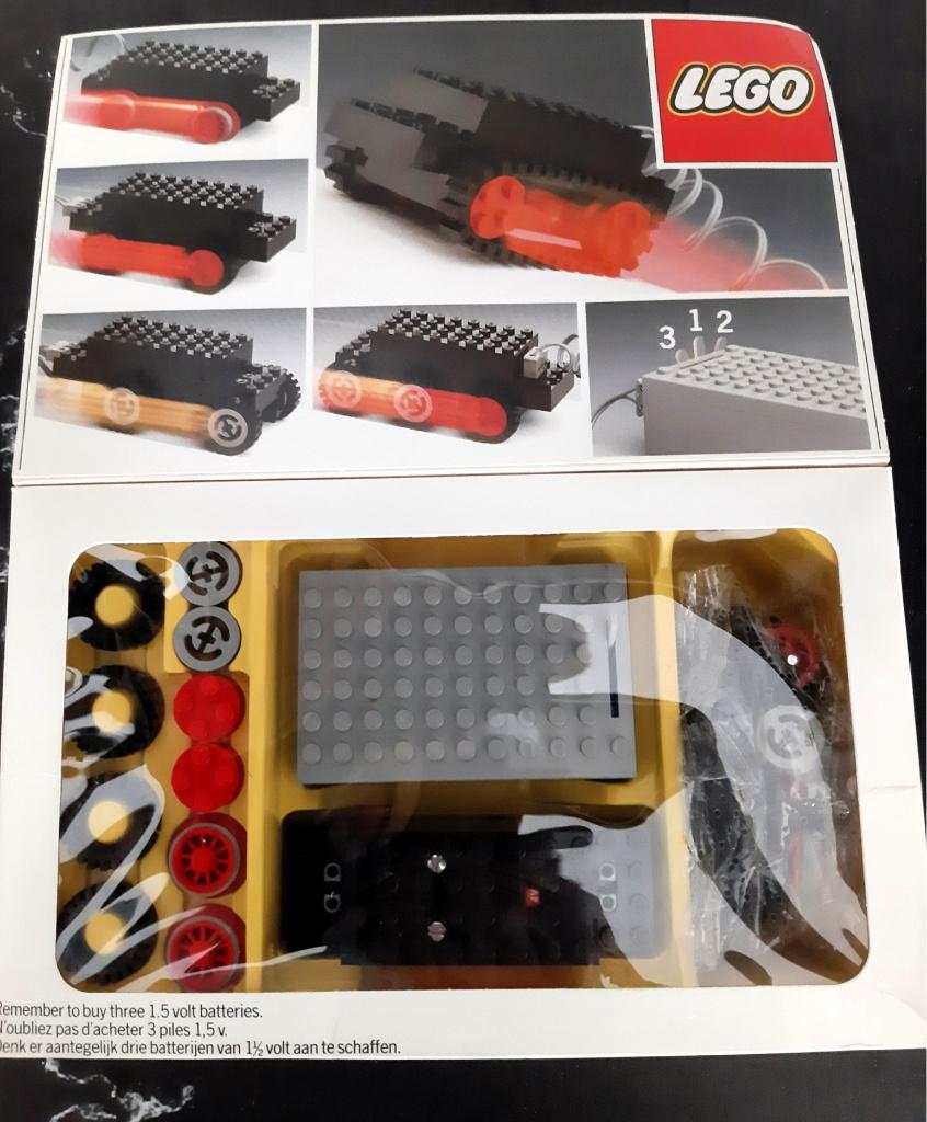 Lego Basic 4,5 volt batterijmotor nummer: 810-1, Compleet, Overige thema's, Lego, Nieuw