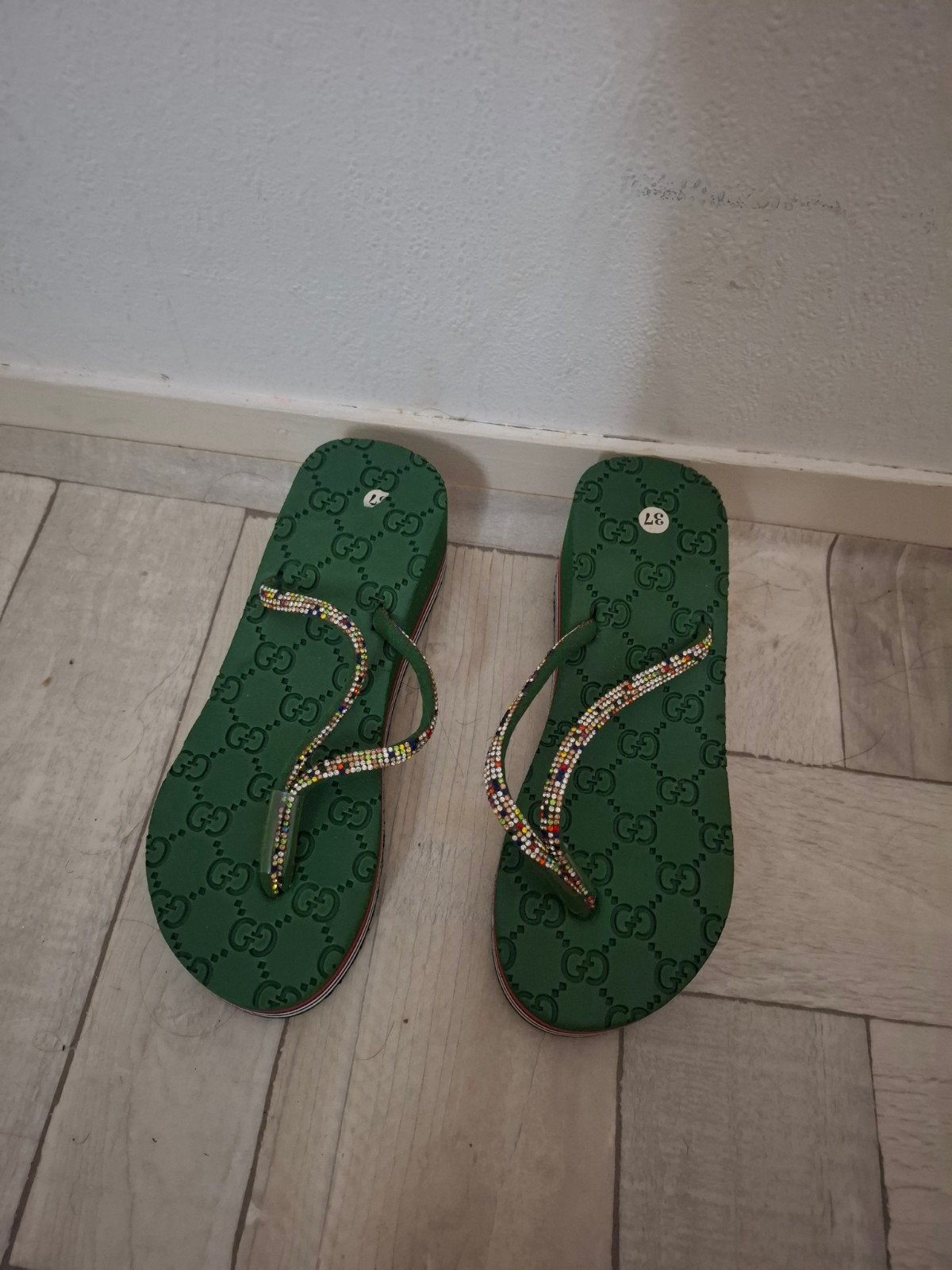 sandalen, Kleding | Dames, Verzenden, Nieuw, Sandalen of Muiltjes, Groen