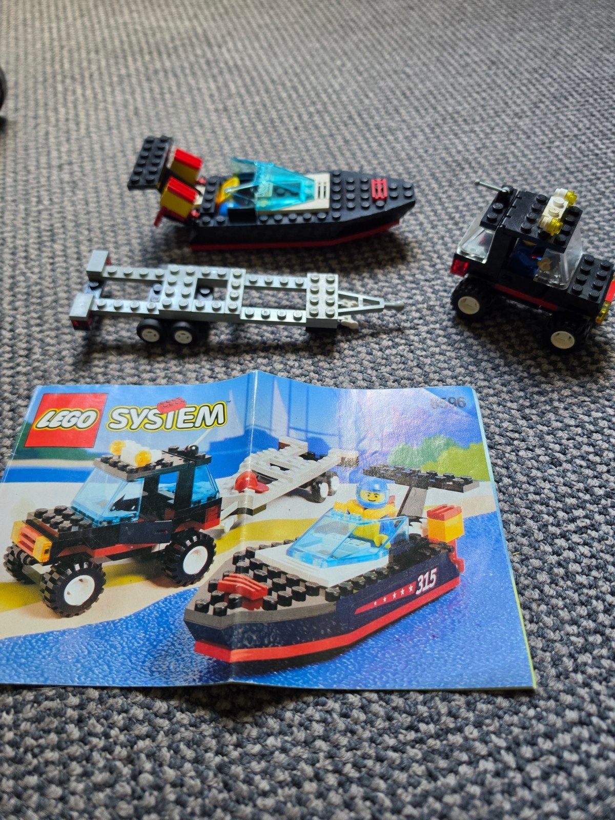 Lego 6596 Wave Master met instructies, Verzenden