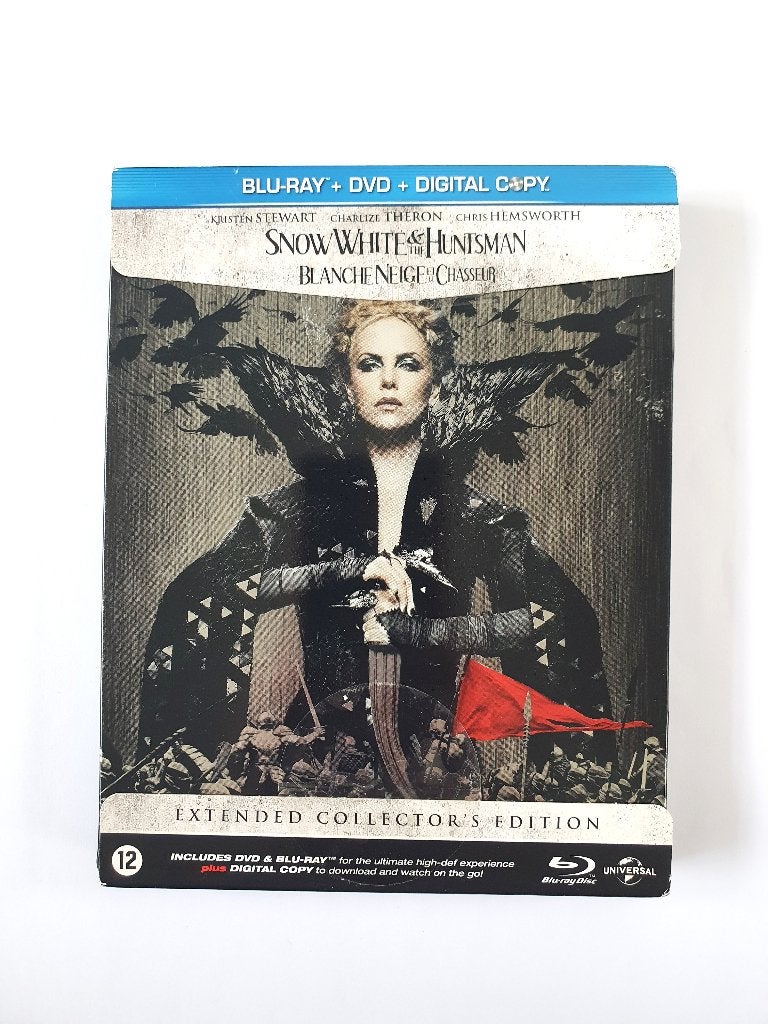 Snow White & The Huntsman (3 disc STEELBOOK), Cd's en Dvd's, Ophalen of Verzenden, Zo goed als nieuw