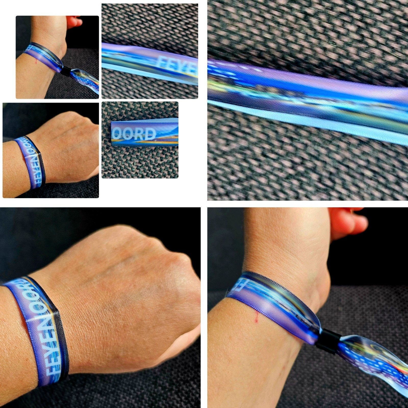 Feyenoord Polsbandje - Steun jouw club!, Ophalen of Verzenden, Nieuw, Blauw, Kunststof of Plastic