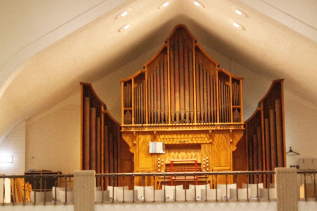 Flentrop kerkorgel bouwjaar 1955 te koop, Ophalen, Gebruikt, 2 klavieren, Orgel
