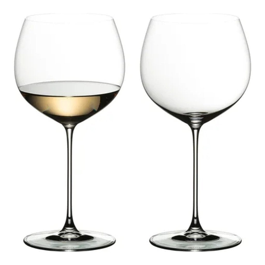 Riedel Veritas Oaked Chardonnay (x6) Nieuwstaat, Ophalen of Verzenden, Zo goed als nieuw, Overige typen