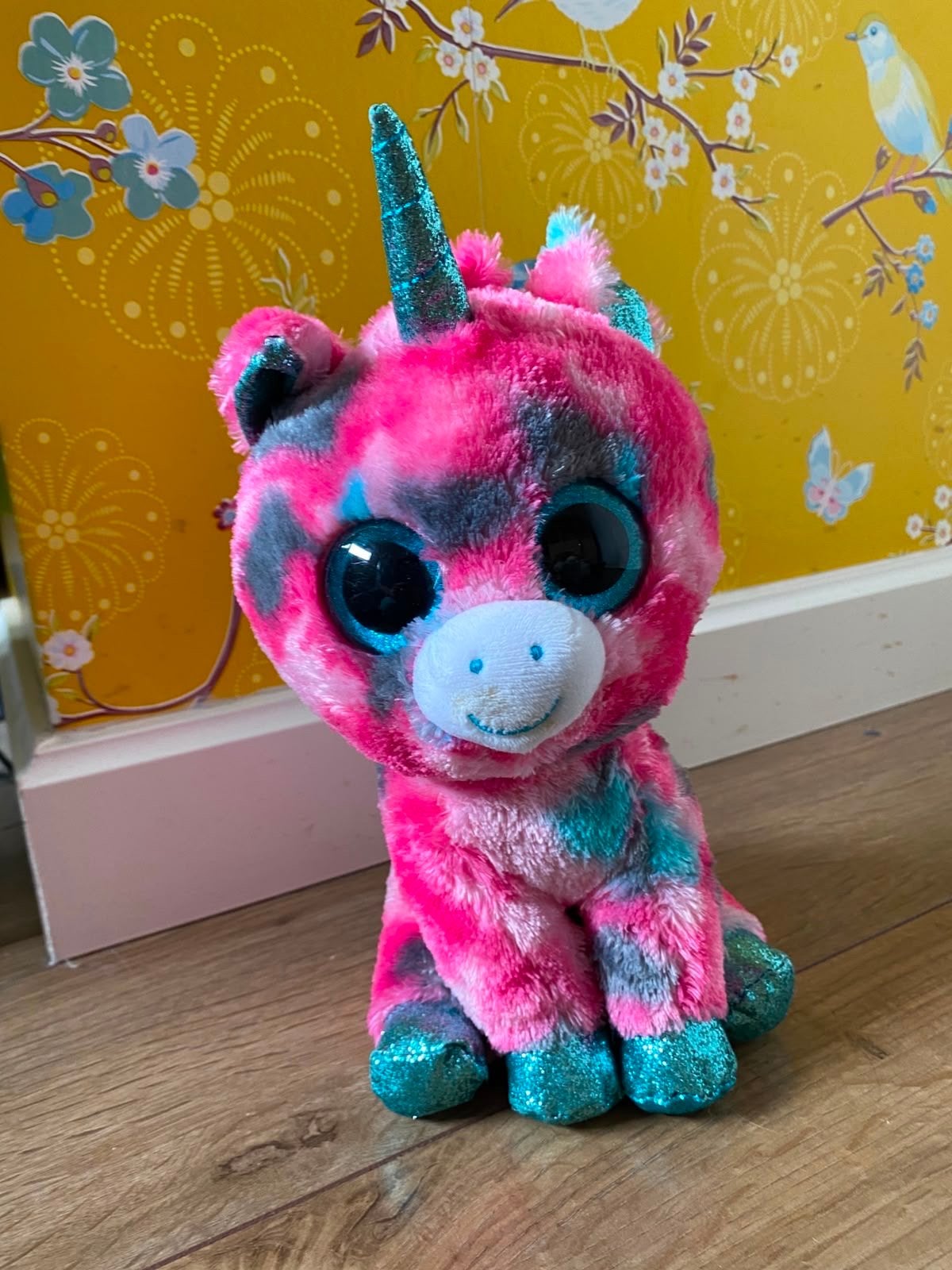 Ty Beanie Boo knuffels - Eenhoorn, Pinguïn, Uil, Ophalen, Gebruikt, Eenhoorn, Middelgroot (20 tot 80 cm)