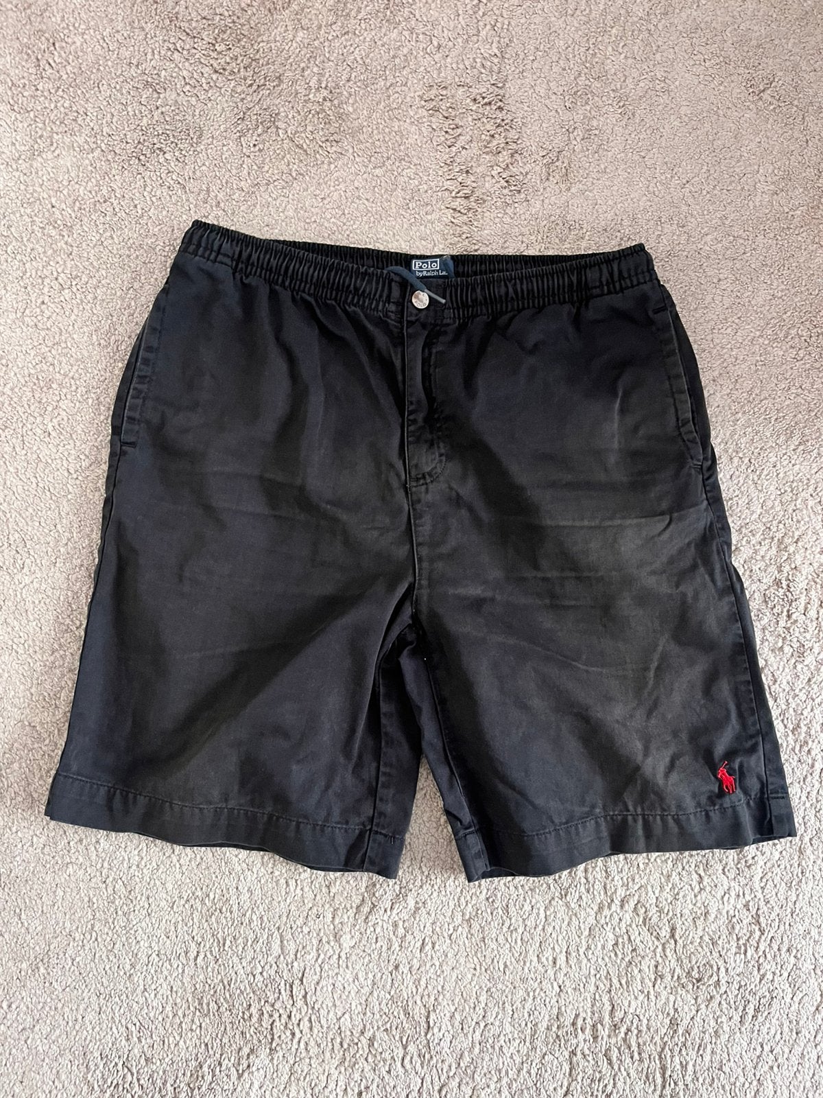 Ralph Lauren korte broek origineel!, Ophalen of Verzenden, Zo goed als nieuw, Maat 56/58 (XL), Zwart