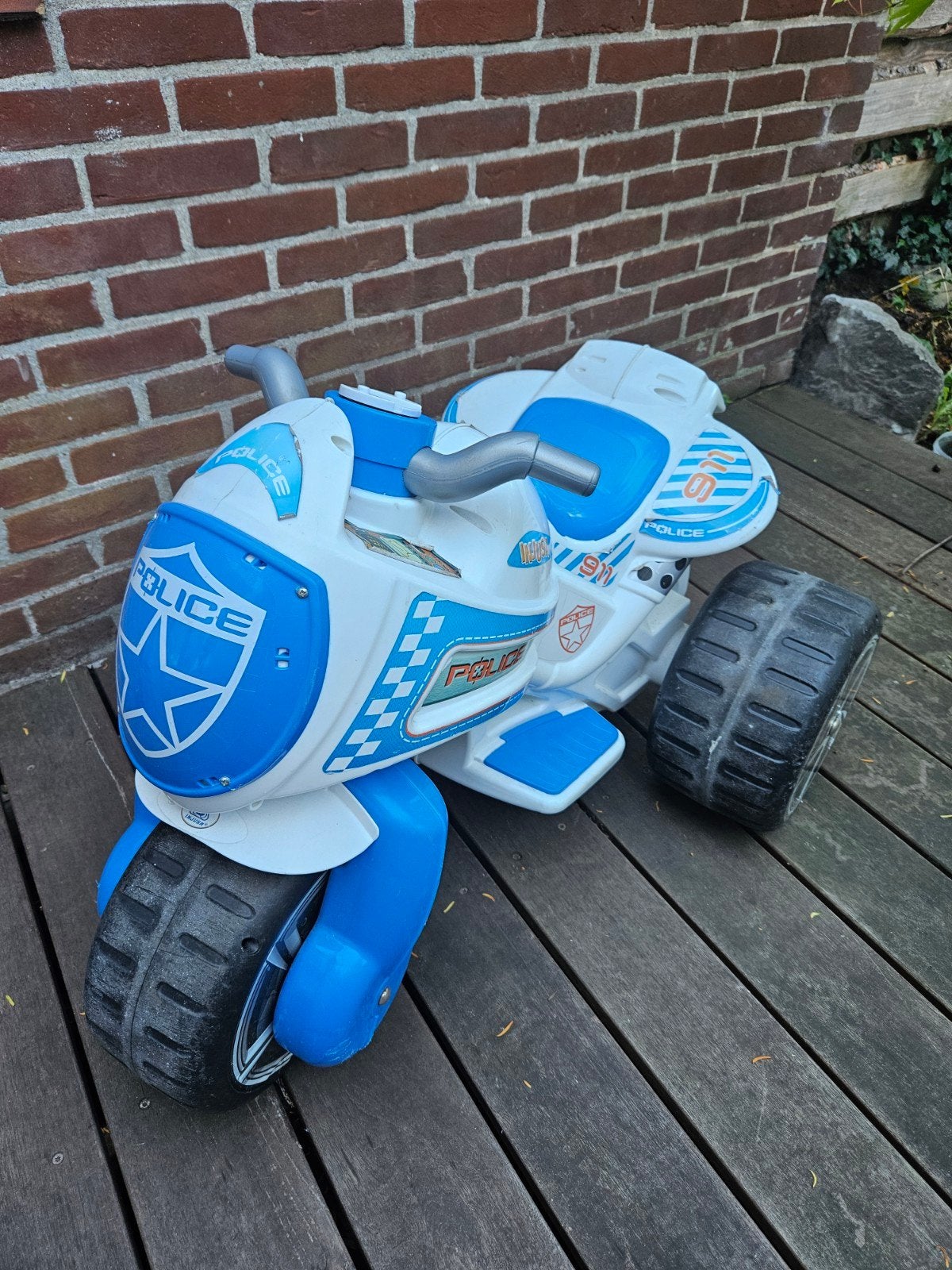 Elektrische Politie Motor voor Kinderen, Ophalen, Gebruikt