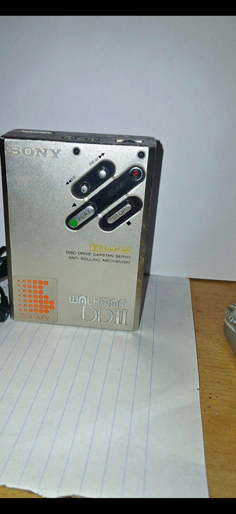 Sony Walkman DDII-wordt verkocht als defect / voor reparatie, Ophalen of Verzenden, Walkman
