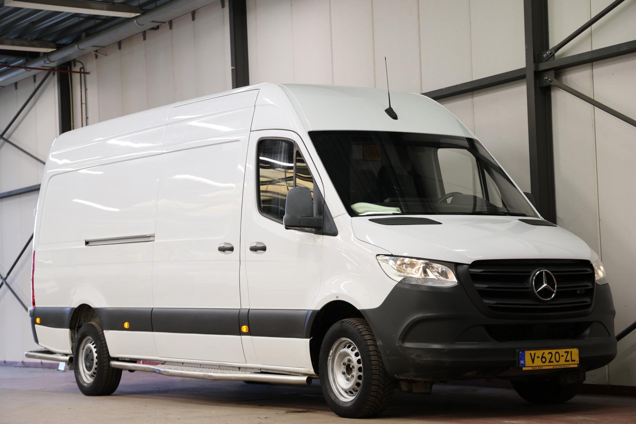 Mercedes-Benz Sprinter 2.2 CDI L3H2 AUTOMAAT POST NL SCHAPPE, Gebruikt, Euro 6, 4 cilinders, Wit