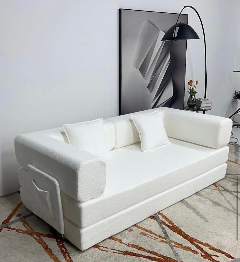 Slaapbank  ~ Van €1195,- NU €395,- p/st. ~ Meer kleuren!!, Ophalen, Nieuw