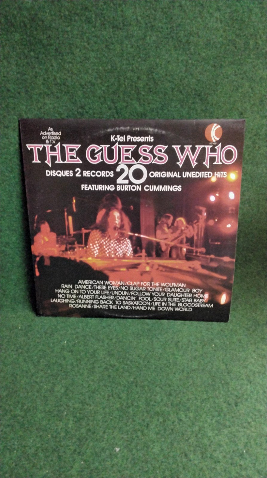 THE  GUESS  WHO, Cd's en Dvd's, Vinyl | Rock, Ophalen of Verzenden, Gebruikt, 12 inch, Poprock