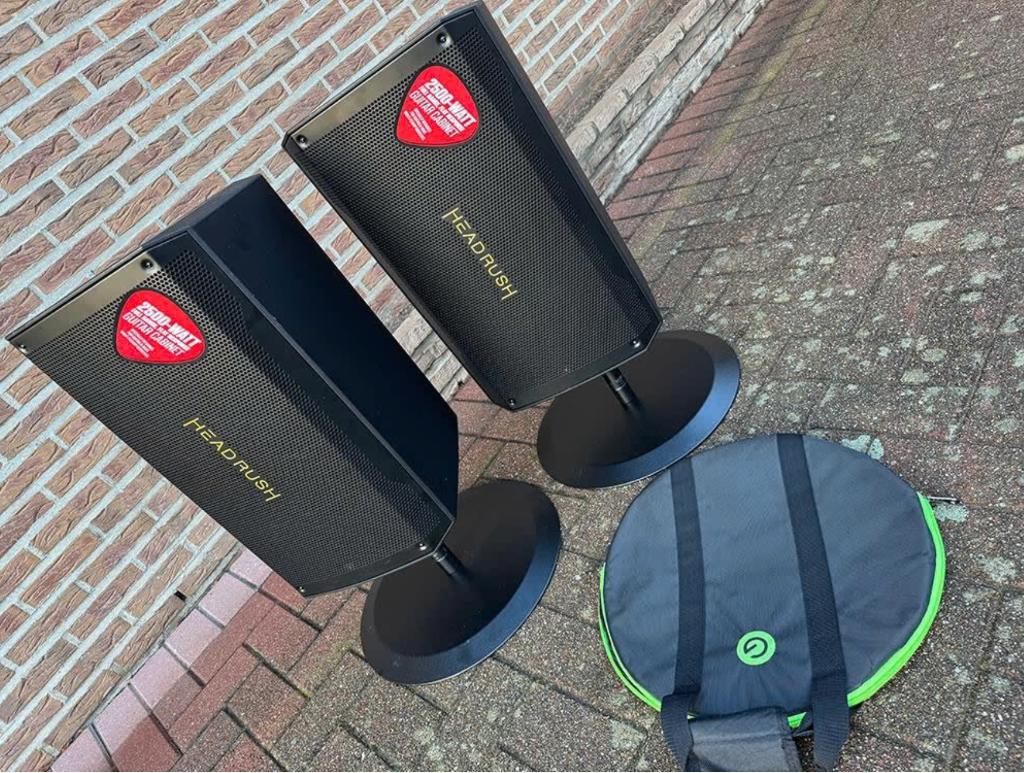 2x Headrush FRFR112 MKII Kemper,Headrush, Fractal,Neural, Ophalen, Zo goed als nieuw, Delay of Echo