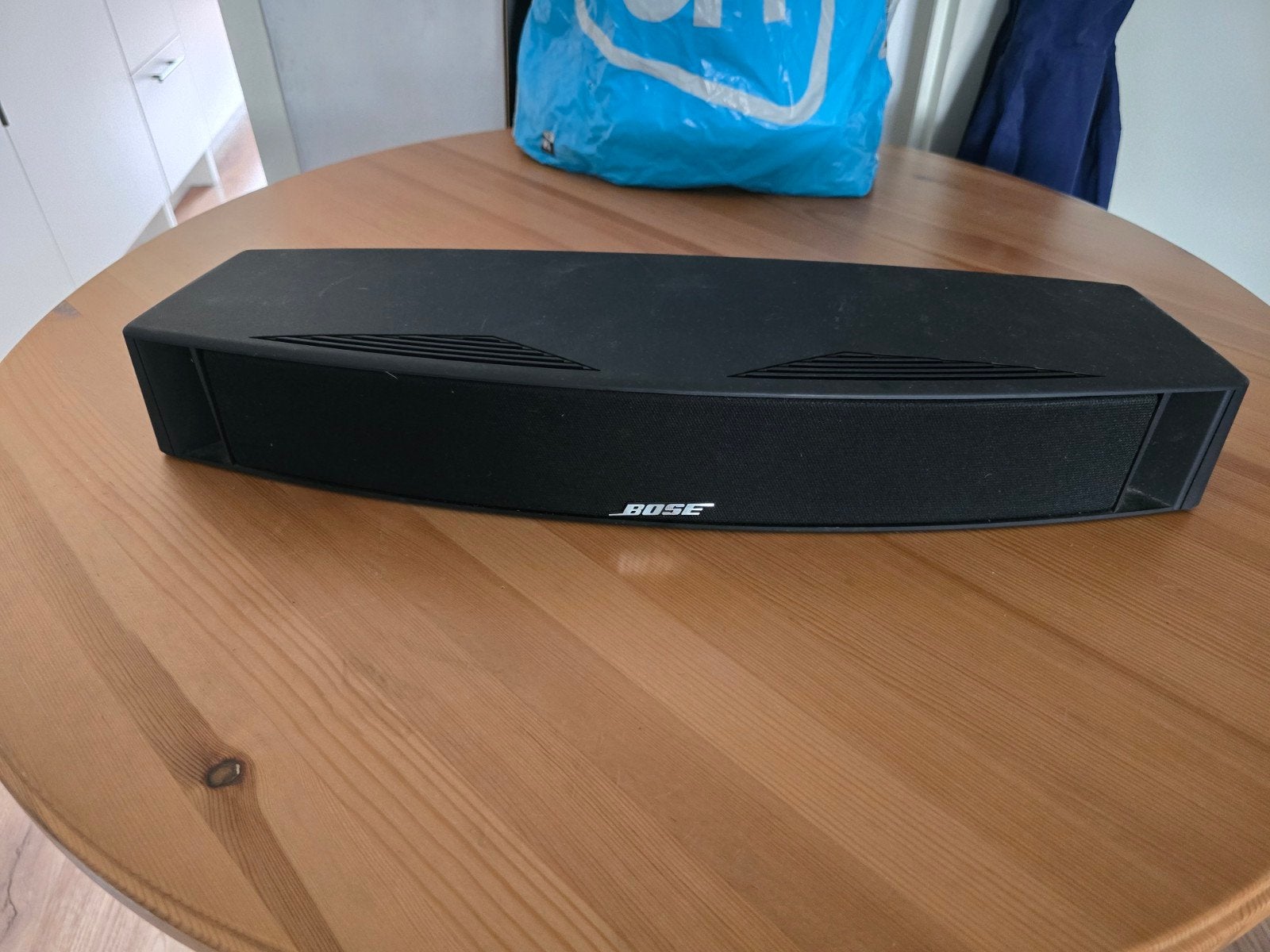 Bose VCS-10 Center Channel Speaker - Zwart, Gebruikt, Ophalen of Verzenden, Bose, Geschikt voor surround/home cinema