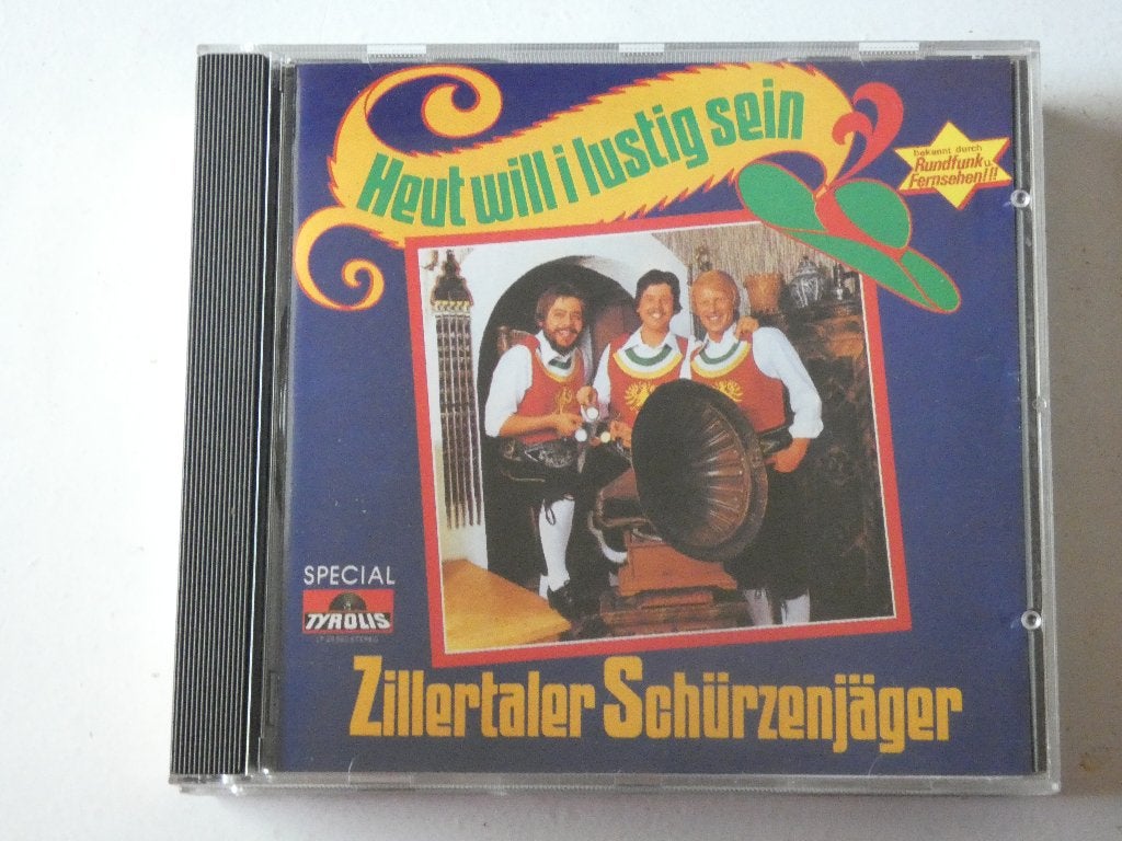 Zillertaler Schürzenjäger – Heut Will I Lustig Sein, Verzenden, Gebruikt
